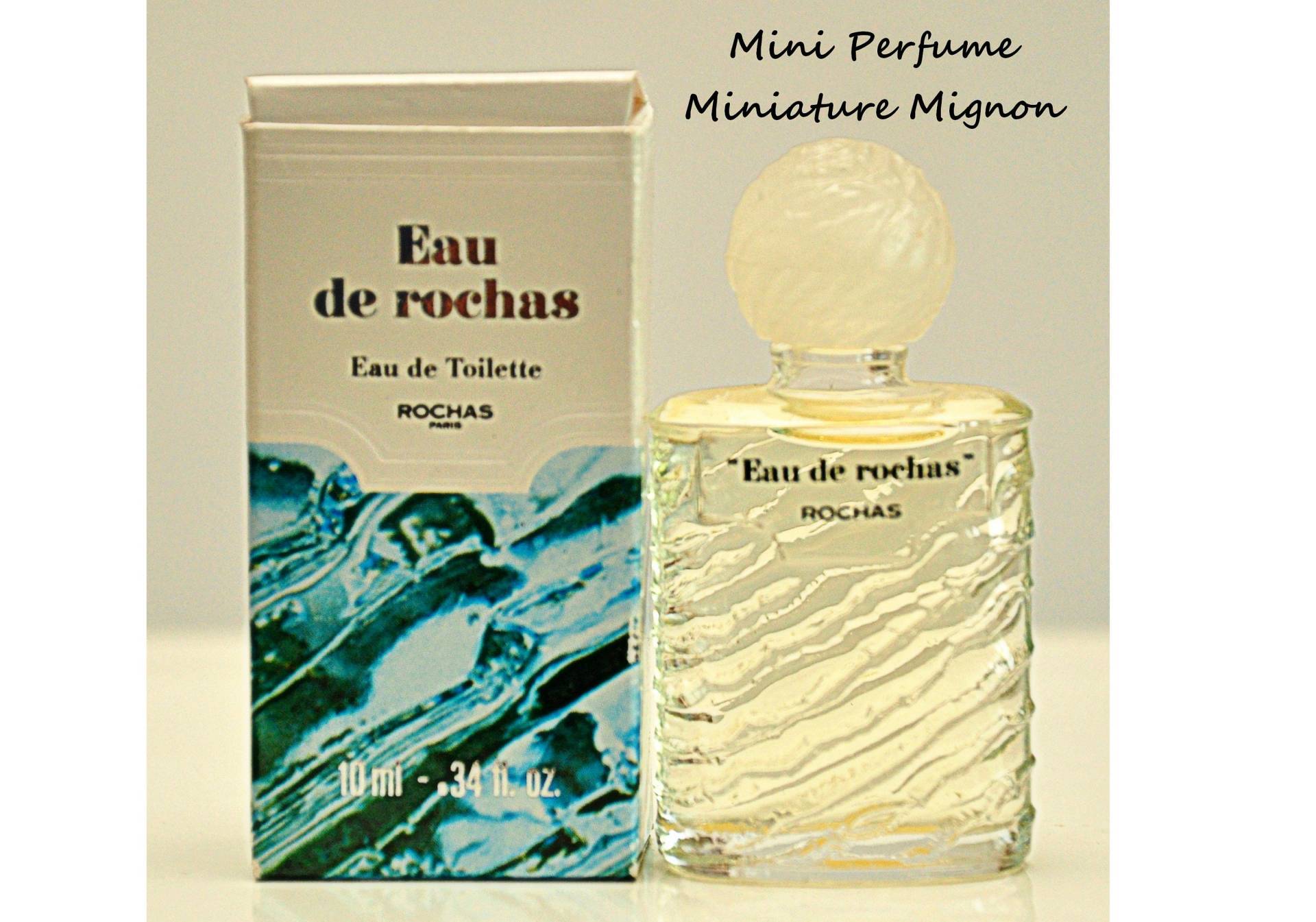 Rochas Eau De Toilette Edt 10 Ml Miniatur Splash Non Spray Damenparfüm Seltene Vintage 1970Er 90Er Version von YourVintagePerfume