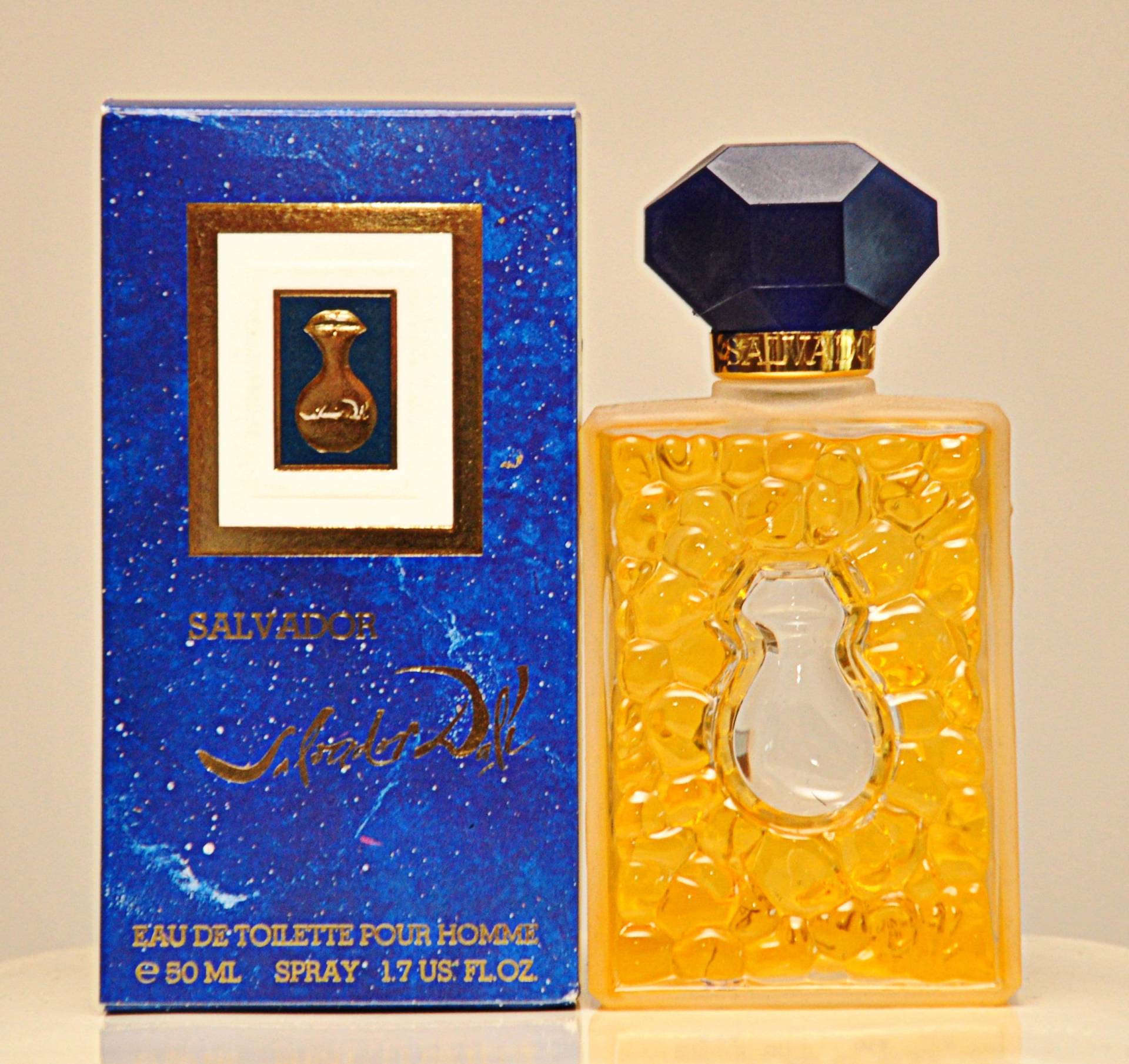 Salvador Von Dali Eau De Toilette Edt 50Ml Parfüm Spray Man Rare Vintage 1992 von YourVintagePerfume
