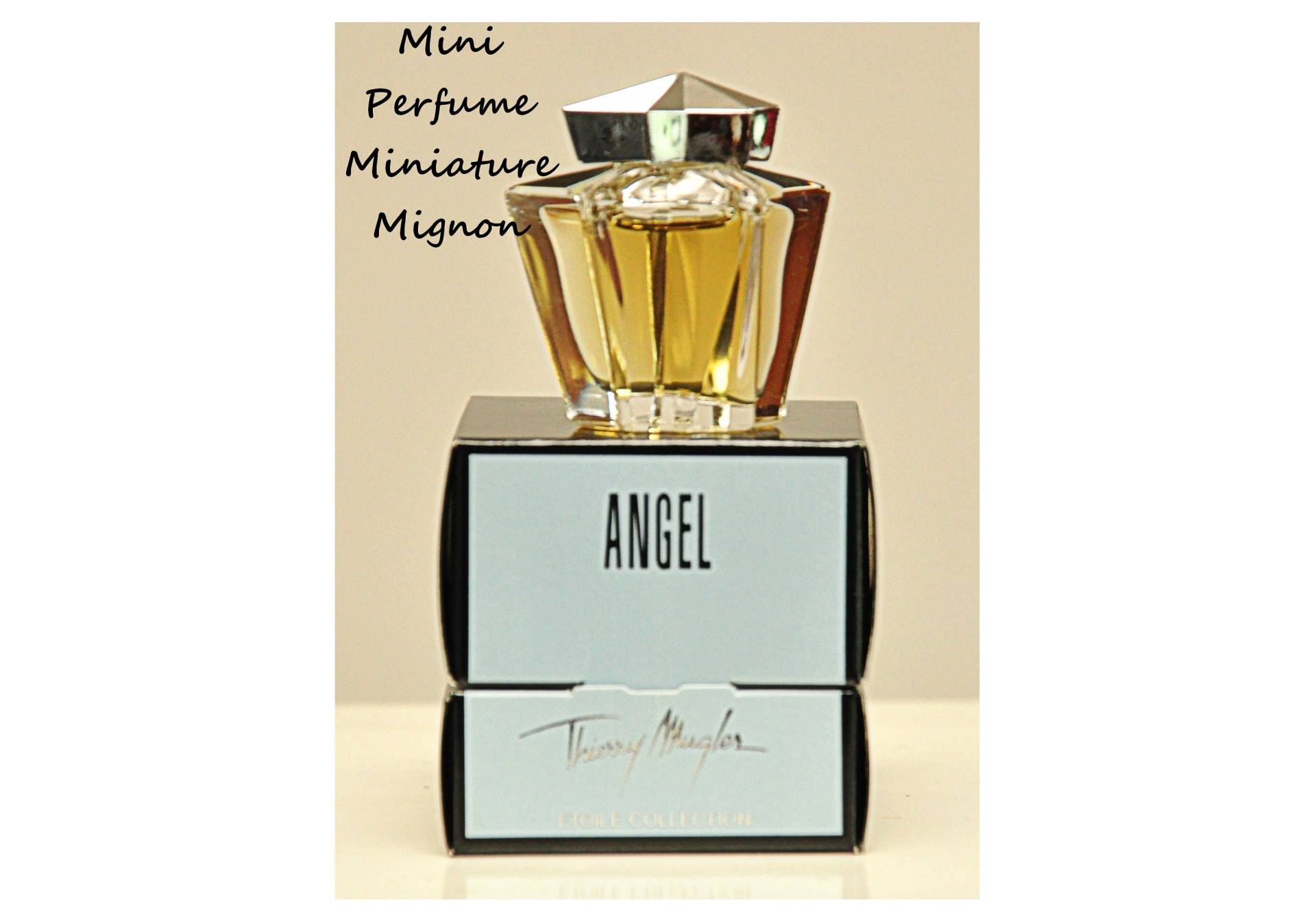 Thierry Mugler Angel Etoile Collection Eau De Parfum Edp 4 Ml Miniatur Splash Non Spray Damenparfüm Seltener Jahrgang 1992 von YourVintagePerfume
