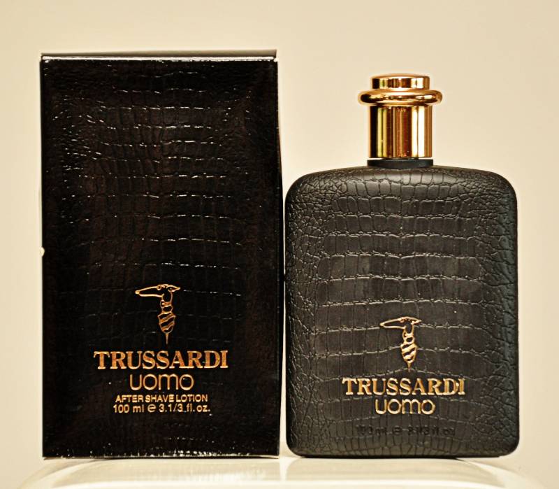 Trussardi Herren Von Lotion Apres Rasage 100Ml Splash Non Spray Parfüm Mann Rare Vintage 1983 Pre Barcode Version von YourVintagePerfume