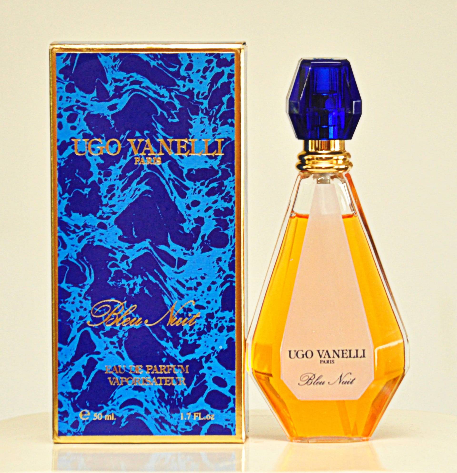Ugo Vanelli Paris Bleu Nuit Eau De Parfum Edp 50Ml Spray Parfüm Damen Sehr Seltene Vintage 90Er Jahre von YourVintagePerfume