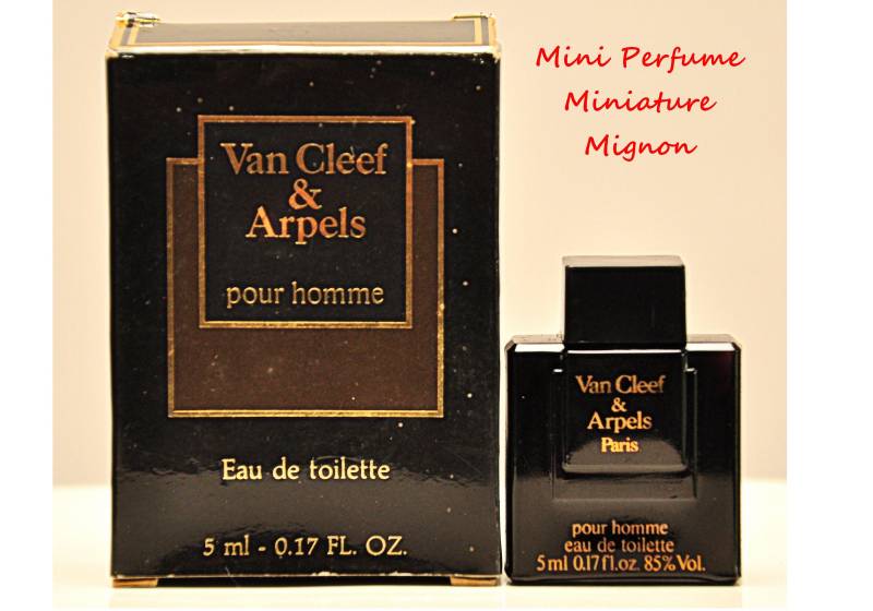 Van Cleef & Arpels Pour Homme Eau De Toilette Edt 5Ml Miniatur Splash Non Spray Herrenparfüm Sehr Selten Vintage 1978 von YourVintagePerfume