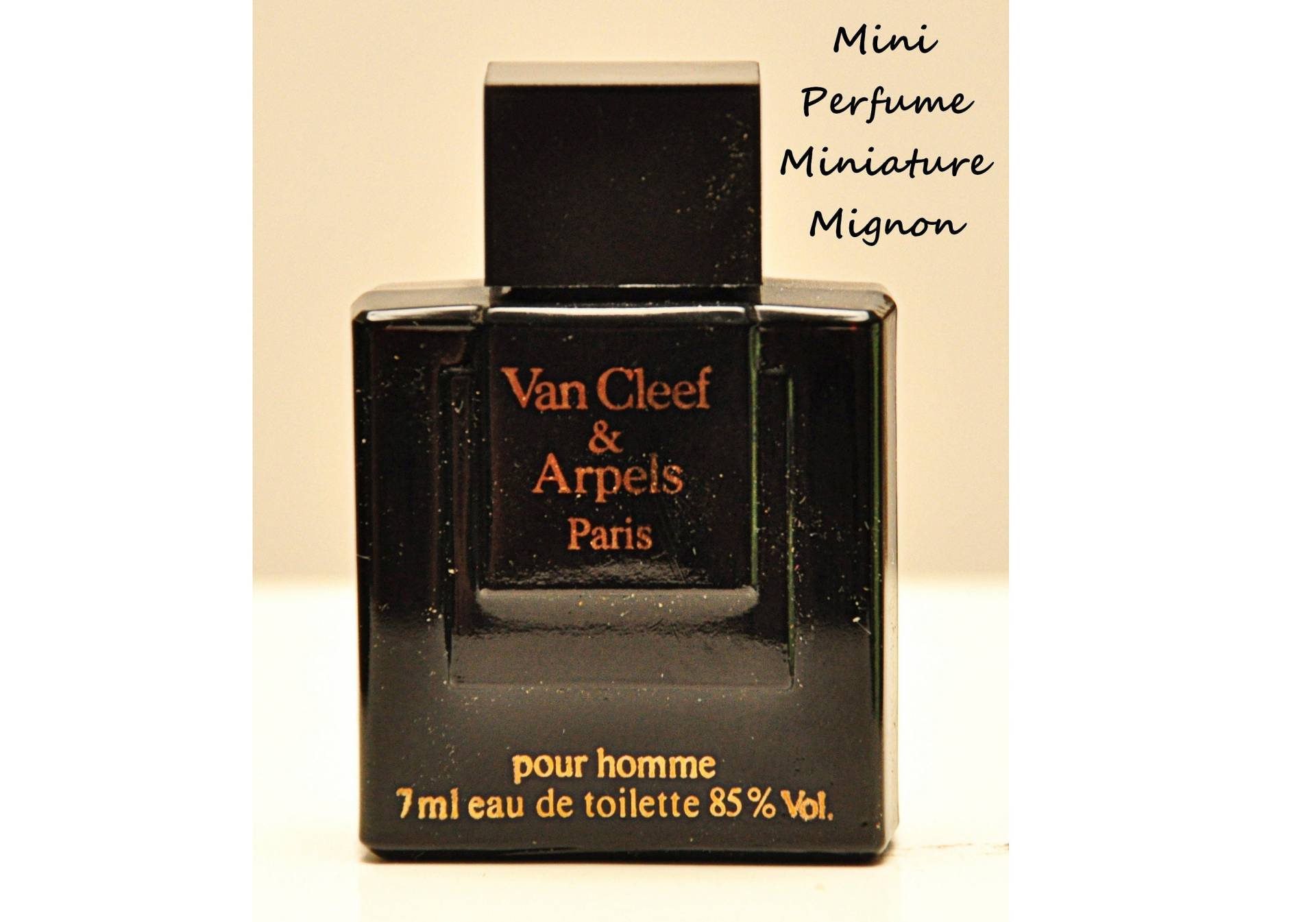 Van Cleef & Arpels Pour Homme Eau De Toilette Edt 7Ml Miniatur Splash Non Spray Herrenparfüm Sehr Selten Vintage 1978 von YourVintagePerfume