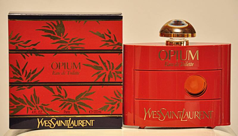 Yves Saint Laurent Opium Eau De Toilette Edt 120Ml Splash Non Spray Perfume Woman Very Rare Vintage 1977 Erste Version Pre Barcode von YourVintagePerfume