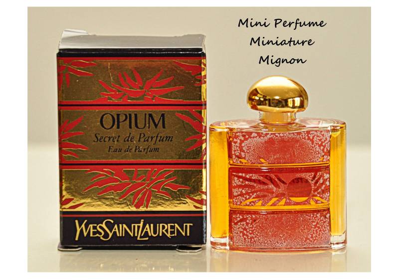 Yves Saint Laurent Opium Secret De Parfum Eau Toilette Edt 3, 5 Ml Miniatur Splash Non Spray Damenparfüm Sehr Selten Vintage 1992 von YourVintagePerfume