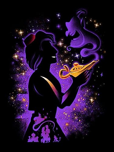 Youtheart Diamond Painting Aladdin Diamond Art, 5D Full Drill Cross Stitch Embroidery Kits, DIY Wall Décor Youtheart Diamond Painting Aladdin Diamond Art, 5D Full Drill Cross Stitch Embroidery Kits, DIY Wall Décor von Youtheart