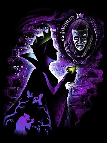 Youtheart Diamond Painting Evil Queen Diamond Art, 5D Full Drill Cross Stitch Embroidery Kits, DIY Wall Décor von Youtheart