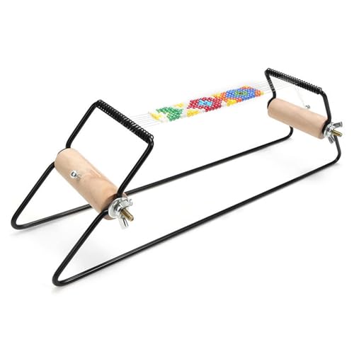 Perlenwebrahmen, Bead Loom Kit für Einsteiger, Perlenwebstuhl Schmuck Webstuhl, Weben Beading Loom Kit DIY Edelstahl-Handschmuck-Webstuhl zum Weben von Armbndern, Halsketten und DIY-Handwerk Perlenwebrahmen, Bead Loom Kit für Einsteiger, Perlenwebstuhl Schmuck Webstuhl, Weben Beading Loom Kit DIY Edelstahl-Handschmuck-Webstuhl zum Weben von Armbndern, Halsketten und DIY-Handwerk von Yowmina