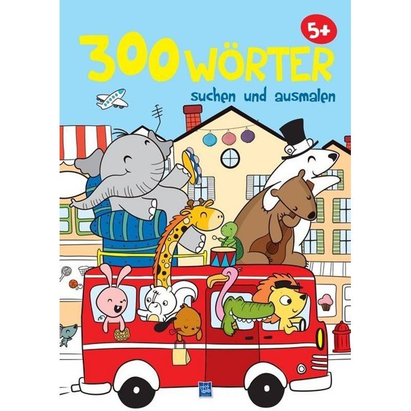 300 Wörter Suchen Und Ausmalen - Busfahren, Gebunden von Yoyo Books