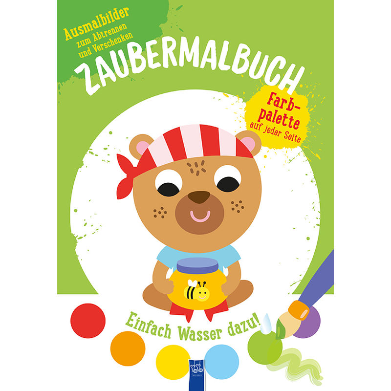 Zaubermalbuch / Zaubermalbuch - Bär (Grün), Kartoniert (TB) von Yoyo Books
