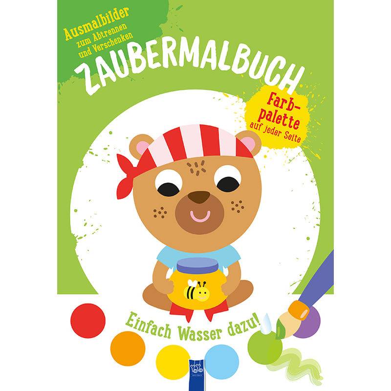 Zaubermalbuch / Zaubermalbuch - Bär (Grün), Kartoniert (TB) von Yoyo Books