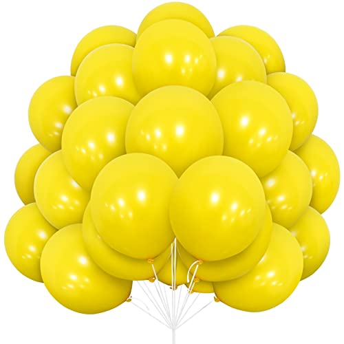 Gelbe Luftballons Set, 30 Stück Ballon 12 Zoll Matte Gelbe Ballons mit Band für Grils Sonnenschein Zitrone Gänseblümchen Honigbiene Thema Geburtstag Party Hochzeit Baby Dusche Karneval Dekorationen Gelbe Luftballons Set, 30 Stück Ballon 12 Zoll Matte Gelbe Ballons mit Band für Grils Sonnenschein Zitrone Gänseblümchen Honigbiene Thema Geburtstag Party Hochzeit Baby Dusche Karneval Dekorationen von Yoyoin