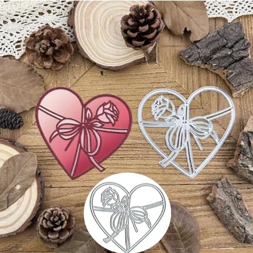 Metall-Stanzformen in Herz- und Rosenform, Hochzeit, Rose, Herz, Liebe, Blume, Blatt, Stanzschablonen, DIY, Scrapbooking, dekorative Prägung, Papier, Scrapbooking, Kartenherstellung Metall-Stanzformen in Herz- und Rosenform, Hochzeit, Rose, Herz, Liebe, Blume, Blatt, Stanzschablonen, DIY, Scrapbooking, dekorative Prägung, Papier, Scrapbooking, Kartenherstellung von Yqtwlkjic