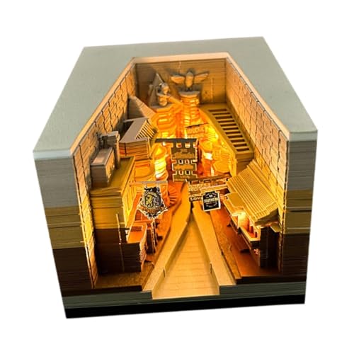 YsXoWiui Diagonal Alley Schreibtischkalender, Notizblock, 3D-Notizblock, DIY-Notizen, Notizblock, Ornament, Kalender für Party-Tischdekoration YsXoWiui Diagonal Alley Schreibtischkalender, Notizblock, 3D-Notizblock, DIY-Notizen, Notizblock, Ornament, Kalender für Party-Tischdekoration von YsXoWiui