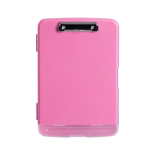 YsXoWiui Organizer Klemmbrett für Büro Und Schule, A4 Format mit Halterung für Stifte, ROSA YsXoWiui Organizer Klemmbrett für Büro Und Schule, A4 Format mit Halterung für Stifte, ROSA von YsXoWiui