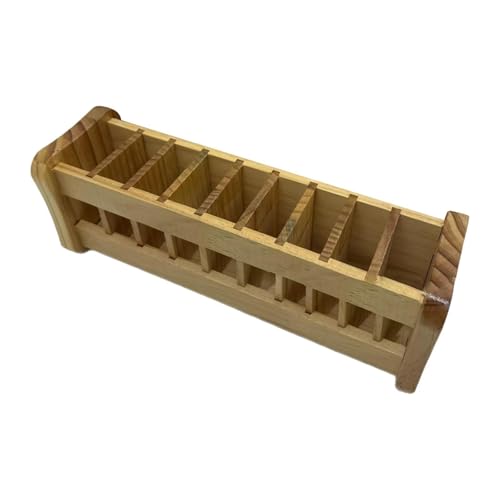 YsXoWiui Schreibtisch Organizer Aus Holz Als Stiftebox Tisch Organizer Fernbedienungshalter Und Sortierbox Platzsparend mit Fächern für Ordnung für Büro Und zu, Helles Holz YsXoWiui Schreibtisch Organizer Aus Holz Als Stiftebox Tisch Organizer Fernbedienungshalter Und Sortierbox Platzsparend mit Fächern für Ordnung für Büro Und zu, Helles Holz von YsXoWiui