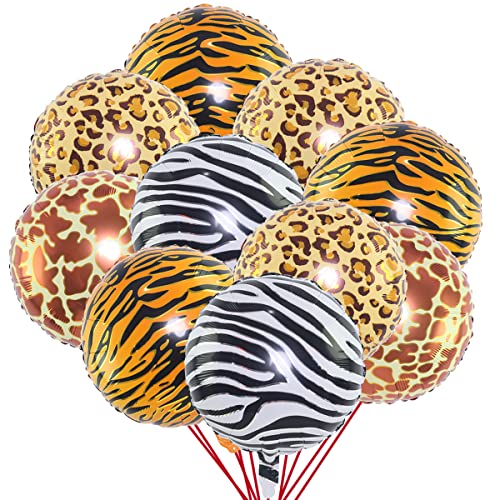 16 Stück Tierdruck Folien Ballons,Dschungel Luftballons,Gepard Luftballons,Urwald Tier Ballons,Gepard Rund Aluminium Ballon,für Safari Party Lieferungen Urwald Geburtstag Party Dekoration 16 Stück Tierdruck Folien Ballons,Dschungel Luftballons,Gepard Luftballons,Urwald Tier Ballons,Gepard Rund Aluminium Ballon,für Safari Party Lieferungen Urwald Geburtstag Party Dekoration von YuChiSX
