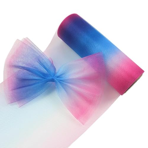 Yuanchuan Glitzernde Regenbogen-Tüllrollen, 15,2 cm x 9,1 m, für Tischläufer, Stuhl, Schärpe, Haustier-Tutu, Rock, Nähen, Basteln, Stoff, Hochzeit, Einhorn, Party, Geburtstag, Geschenkband Yuanchuan Glitzernde Regenbogen-Tüllrollen, 15,2 cm x 9,1 m, für Tischläufer, Stuhl, Schärpe, Haustier-Tutu, Rock, Nähen, Basteln, Stoff, Hochzeit, Einhorn, Party, Geburtstag, Geschenkband von Yuanchuan