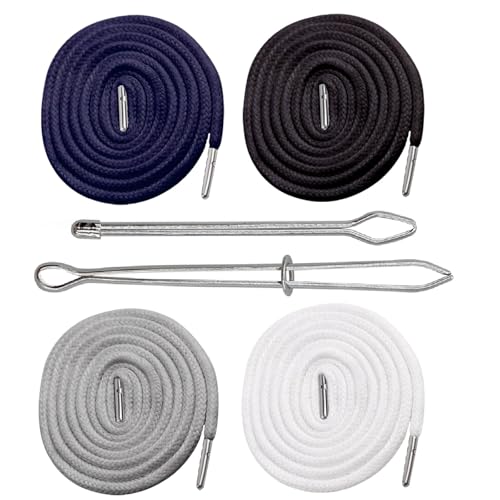 Yuannee Kordel für Jogginghose,4 PCS Kordel für Hoodie Kordel mit 2 PCS Durchziehnadel 140 cm Metall Ersatz-Saiten Kordelband für Hosen für Sporthosen Hosen Sweatshirts Jacken Yuannee Kordel für Jogginghose,4 PCS Kordel für Hoodie Kordel mit 2 PCS Durchziehnadel 140 cm Metall Ersatz-Saiten Kordelband für Hosen für Sporthosen Hosen Sweatshirts Jacken von Yuannee