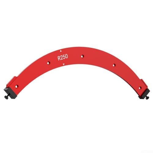 R100 (R250) Eckfräser für Holzbearbeitung, Aluminiumlegierung, Vorlage mit doppelter Positionierung für Innen- und Außenkanten, R100 (R250) von Yuanpgky