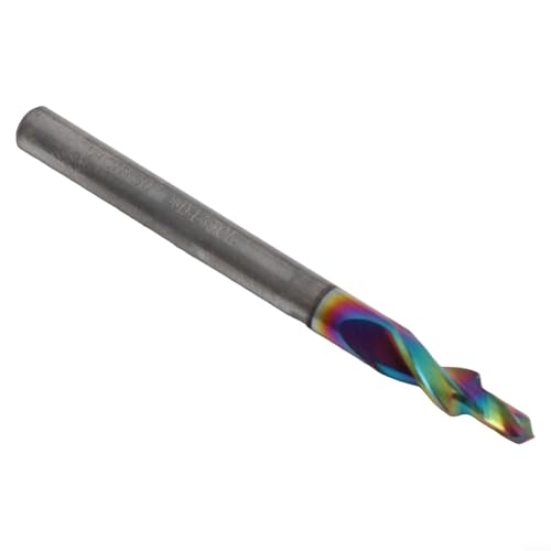 Stahlstufenbohrer, Senkbohrer, Stufenfasenbohrer für -12 m, zweistufiger Stufenbohrer für CNC-Bearbeitungszentrum, Graviermaschine, Aluminiumlegierung, PVC (2,5–4,0) von Yuanpgky