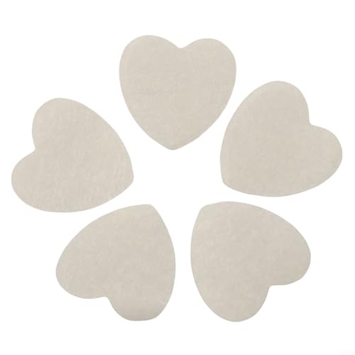Yuanpgky Biologisch abbaubares weißes Herz-Konfetti, 10.000 Stück, Seidenpapier-Herzen für Hochzeit, Geburtstag, Party, Dekoration, romantische Tischstreuung, 1,5 cm, 100 g (Beige) von Yuanpgky