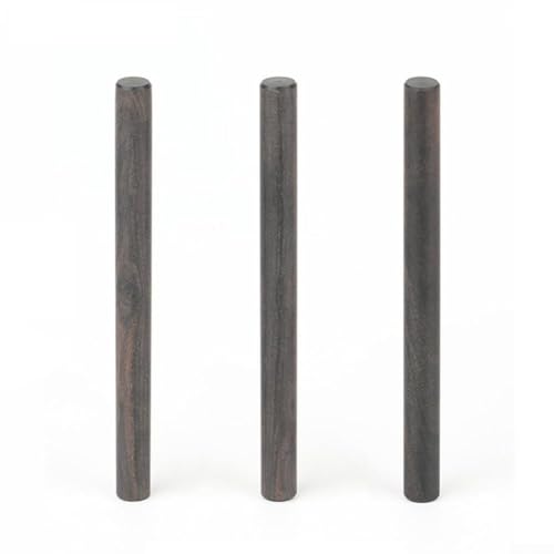 Zapfenstangen aus Ebenholz, Palisander, rotes Sandelholz, Massivholz, rund, 8 mm, 10 mm, 12 mm, für Heimwerker, Tischlerei und Holzbearbeitungsprojekte, langlebige Hartholz-Dübelstifte (8 mm Ebenholz) Zapfenstangen aus Ebenholz, Palisander, rotes Sandelholz, Massivholz, rund, 8 mm, 10 mm, 12 mm, für Heimwerker, Tischlerei und Holzbearbeitungsprojekte, langlebige Hartholz-Dübelstifte (8 mm Ebenholz) von Yuanpgky