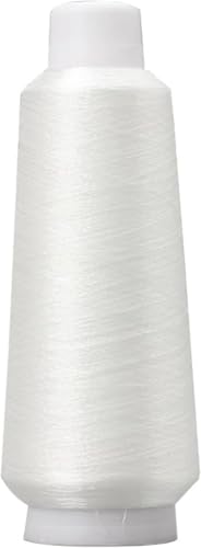3200M Metallic Stickgarn, Glitzer Polyester Nähgarn für Nähmaschine, Kreuzstich (Beige) von Yuanyifenglin