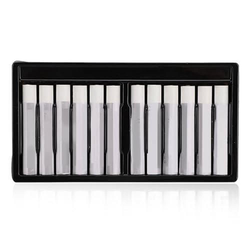 Yuanyifenglin Ölpastellkreide, weiß, 12 Stück, Malwerkzeug für Kinder, Malwerkzeug für Künstler, Erwachsene und Kinder Yuanyifenglin Ölpastellkreide, weiß, 12 Stück, Malwerkzeug für Kinder, Malwerkzeug für Künstler, Erwachsene und Kinder von Yuanyifenglin