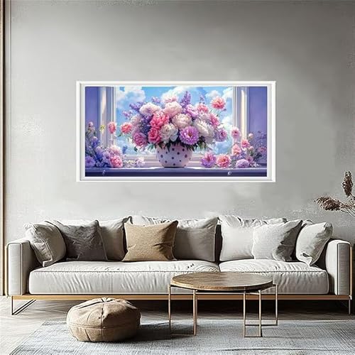 Blumentopf Diamond Painting, Diamant Painting Bilder Blumen, 5D Full Drill Kinder Anfänger DIY Kristall Kunst Malerei Bastelset,Erwachsene Stickerei Kreuzstich,Zimmer Deko Schlafzimmer 70x140cm W5-878 Blumentopf Diamond Painting, Diamant Painting Bilder Blumen, 5D Full Drill Kinder Anfänger DIY Kristall Kunst Malerei Bastelset,Erwachsene Stickerei Kreuzstich,Zimmer Deko Schlafzimmer 70x140cm W5-878 von Yuaoihnn