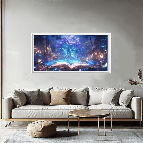 Diamond Painting Buch Diamond Painting Erwachsene Großer Baum Full Drill Cross Stickerei Malerei Kits Groß, 5D Set für Kinder Anfänger, Frühling Aesthetic Room Decor, Gifts for Women 90x180cm W5-852 Diamond Painting Buch Diamond Painting Erwachsene Großer Baum Full Drill Cross Stickerei Malerei Kits Groß, 5D Set für Kinder Anfänger, Frühling Aesthetic Room Decor, Gifts for Women 90x180cm W5-852 von Yuaoihnn