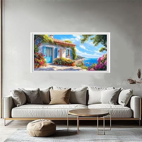 Diamond Painting Haus, Diamond Painting Bilder Frühling Erwachsene Bastelset,DIY Runder Vollbohrer Malerei Kinder Anfänger Kreuzstich Set für Wanddeko Wohnzimmer, Geschenke für Frauen 100x200cm W5-856 Diamond Painting Haus, Diamond Painting Bilder Frühling Erwachsene Bastelset,DIY Runder Vollbohrer Malerei Kinder Anfänger Kreuzstich Set für Wanddeko Wohnzimmer, Geschenke für Frauen 100x200cm W5-856 von Yuaoihnn
