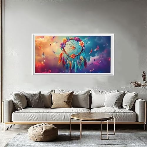 Diamond Painting Traumfänger Diamond Painting Erwachsene Himmel Full Drill Cross Stickerei Malerei Kits Groß, 5D Set für Kinder Anfänger, Frühling Aesthetic Room Decor,Gifts for Women 100x200cm W5-858 Diamond Painting Traumfänger Diamond Painting Erwachsene Himmel Full Drill Cross Stickerei Malerei Kits Groß, 5D Set für Kinder Anfänger, Frühling Aesthetic Room Decor,Gifts for Women 100x200cm W5-858 von Yuaoihnn