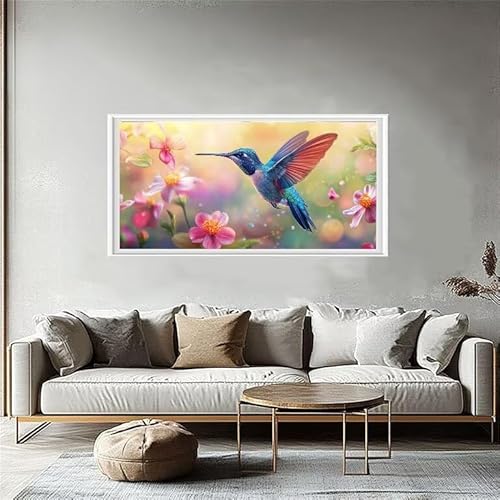 Diamond Painting Vogel, Diamond Painting Bilder Blumen Erwachsene Bastelset, DIY Runder Vollbohrer Malerei Kinder Anfänger Kreuzstich Set für Wanddeko Wohnzimmer, Geschenke für Frauen 70x140cm W5-859 Diamond Painting Vogel, Diamond Painting Bilder Blumen Erwachsene Bastelset, DIY Runder Vollbohrer Malerei Kinder Anfänger Kreuzstich Set für Wanddeko Wohnzimmer, Geschenke für Frauen 70x140cm W5-859 von Yuaoihnn