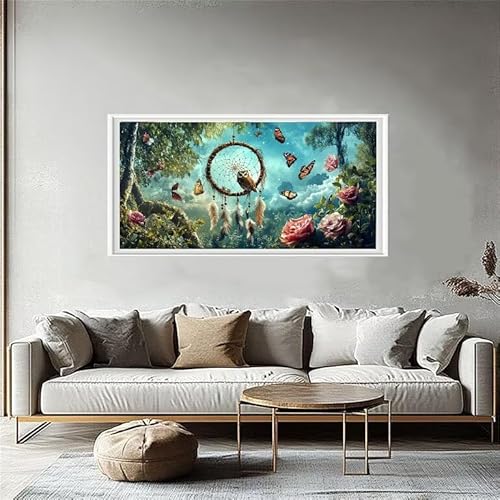 Traumfänger Diamond Painting, Diamant Painting Bilder Schmetterling, 5D Full Drill Kinder Anfänger DIY Kunst Malerei Bastelset,Erwachsene Stickerei Kreuzstich,Zimmer Deko Schlafzimmer 100x200cm W5-872 Traumfänger Diamond Painting, Diamant Painting Bilder Schmetterling, 5D Full Drill Kinder Anfänger DIY Kunst Malerei Bastelset,Erwachsene Stickerei Kreuzstich,Zimmer Deko Schlafzimmer 100x200cm W5-872 von Yuaoihnn