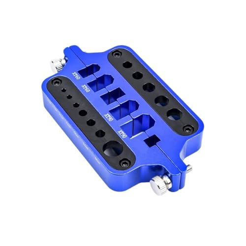 YueJay Wärmeschutz-Aluminium-Schweißlöt-Isolierstation for XT60 XT90(Blue) von YueJay