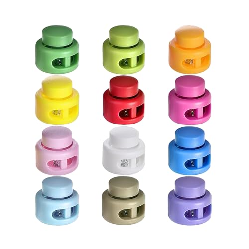 12 Stück Kordelstopper 2 Loch,Kordelstopper Schnürsenkel,Kordelklemme,Gummikordel Kordel Stopper,Schnurstopper Schnellverschluss,Schnürsenkel Stopper,Gummizug Lock Laces,Kapuzenband Kordelklemme(4mm) 12 Stück Kordelstopper 2 Loch,Kordelstopper Schnürsenkel,Kordelklemme,Gummikordel Kordel Stopper,Schnurstopper Schnellverschluss,Schnürsenkel Stopper,Gummizug Lock Laces,Kapuzenband Kordelklemme(4mm) von YueJieSelected