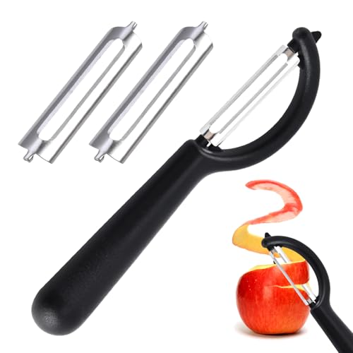 P-Schäler Tupper Set mit 2 Ersatzklingen,Universal Sparschäler für Gemüse &Obst,Ergonomischer Kartoffelschäler gurkenschäler,Müheloses Schälen,Spülmaschinenfest,Kompatibel mit Tupperware Küchengeräten P-Schäler Tupper Set mit 2 Ersatzklingen,Universal Sparschäler für Gemüse &Obst,Ergonomischer Kartoffelschäler gurkenschäler,Müheloses Schälen,Spülmaschinenfest,Kompatibel mit Tupperware Küchengeräten von YueJieSelected