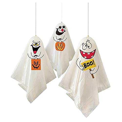 Halloween Outdoor Hängen Ghost,Lustige Mini Halloween Geister Stoffpuppen,Halloween Hängende Geister,Halloween Deko Outdoor,Halloween Geist Windsock,Hängende Gespenster Party Dekoration,3PCS Halloween Outdoor Hängen Ghost,Lustige Mini Halloween Geister Stoffpuppen,Halloween Hängende Geister,Halloween Deko Outdoor,Halloween Geist Windsock,Hängende Gespenster Party Dekoration,3PCS von YueYue
