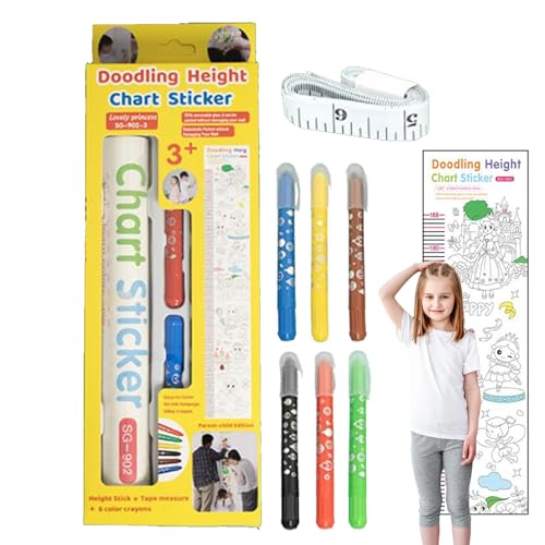 Yuecjian Größenmessband | Zum Bemalen Wandaufkleber Für Größenmessung,Mehrfunktional Interaktiv Abwischbar Wand-Höhenmessaufkleber für Babyzimmer Kinderzimmer Schlafzimmer Klassenzimmer Spielzimmer Yuecjian Größenmessband | Zum Bemalen Wandaufkleber Für Größenmessung,Mehrfunktional Interaktiv Abwischbar Wand-Höhenmessaufkleber für Babyzimmer Kinderzimmer Schlafzimmer Klassenzimmer Spielzimmer von Yuecjian