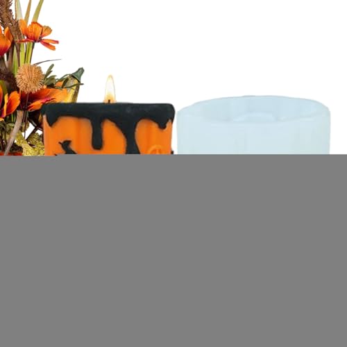 Yuecjian Kürbiskerzenform,Geist Kürbis Kerzen Gießform | Einfache Entformung Handwerkliches Dekorations Werkzeug Zur Herstellung Von Seife Schokolade Fondant Kuchen Yuecjian Kürbiskerzenform,Geist Kürbis Kerzen Gießform | Einfache Entformung Handwerkliches Dekorations Werkzeug Zur Herstellung Von Seife Schokolade Fondant Kuchen von Yuecjian