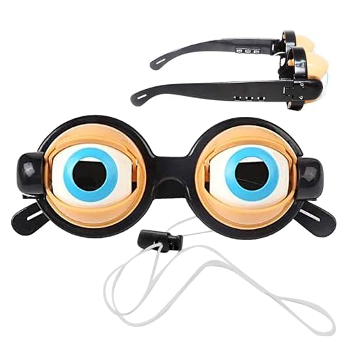 Yuecjian Lustige Streich Brille - Halloween Streich Spaß Augen Brille | Gag Accessoire Kostümzubehör für Halloween Partys Themenfeste Cosplay Fotografie Geburtstag Yuecjian Lustige Streich Brille - Halloween Streich Spaß Augen Brille | Gag Accessoire Kostümzubehör für Halloween Partys Themenfeste Cosplay Fotografie Geburtstag von Yuecjian
