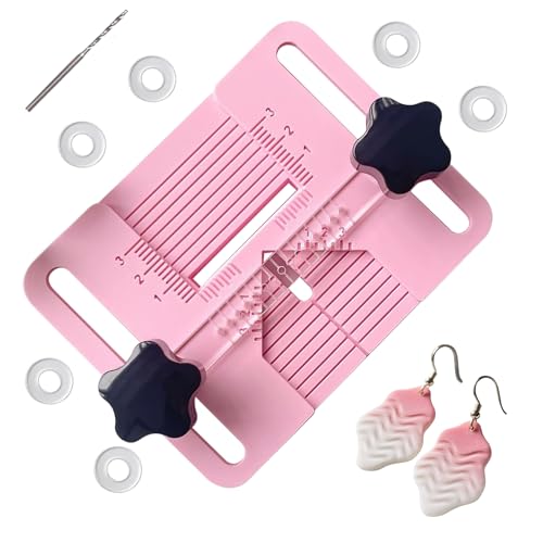 Yuecjian Tonohrring-Zubehör, handgefertigte Schmuckwerkzeuge, effizientes Tonschmuck-Bohrer-Set für Künstler, Anfänger, für Zuhause, Schule, Halskette, Ohrring Yuecjian Tonohrring-Zubehör, handgefertigte Schmuckwerkzeuge, effizientes Tonschmuck-Bohrer-Set für Künstler, Anfänger, für Zuhause, Schule, Halskette, Ohrring von Yuecjian