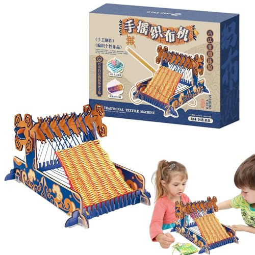 Yuecjian Webset Spielzeug Bastelset - Topflappen Webrahmen Set Mit Bastelringen | Pädagogisches Spielzeug Zur Herstellung Von Haustierschal & Untersetzern Für Anfänger, Mädchen & Jugendliche Yuecjian Webset Spielzeug Bastelset - Topflappen Webrahmen Set Mit Bastelringen | Pädagogisches Spielzeug Zur Herstellung Von Haustierschal & Untersetzern Für Anfänger, Mädchen & Jugendliche von Yuecjian