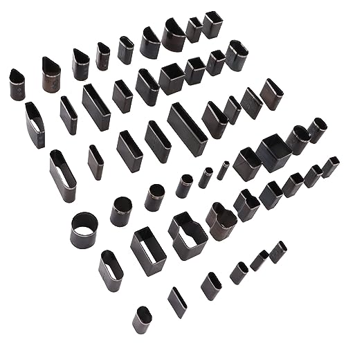 52pcs Hohlpunschstempel hoher Kohlenstoffstahl reichhaltiger Größen Styles Box Packed Leder Cleder Punchhandwerk DIY 52pcs Hohlpunschstempel hoher Kohlenstoffstahl reichhaltiger Größen Styles Box Packed Leder Cleder Punchhandwerk DIY von Yuecoom