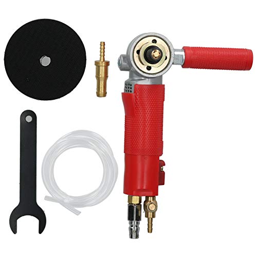 Air Wet Stone Polisher, pneumatische Wassermühle 4in Injektionspolierer Air Sander für Auto Karosserie Schleifwerkzeug Air Wet Stone Polisher, pneumatische Wassermühle 4in Injektionspolierer Air Sander für Auto Karosserie Schleifwerkzeug von Yuecoom