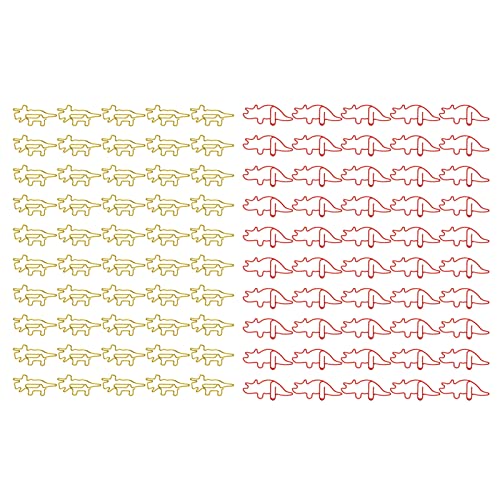 Dinosaurierpapier Clips süße starke klemme tragbare Büroklammern für Dokument Dinosaurierpapier Clips süße starke klemme tragbare Büroklammern für Dokument von Yuecoom