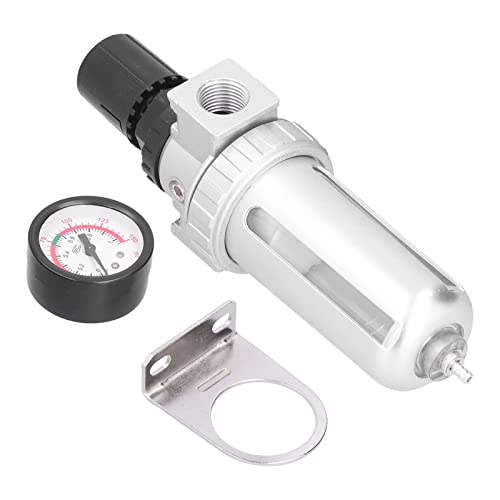 Druckluftfilterregler Combo Wasseröl Trap -Separator mit für die Luftleitungen SFR400 übernehmen Kaliber Aluminiumlegierung [Industriegebrauch] von Yuecoom