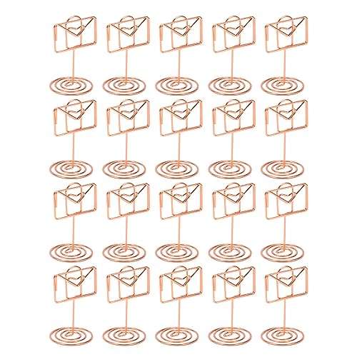 Rose Gold Hüllkurve Form kleiner Memo -Cliphalter für Hochzeitsbürodekoration Rose Gold Hüllkurve Form kleiner Memo -Cliphalter für Hochzeitsbürodekoration von Yuecoom