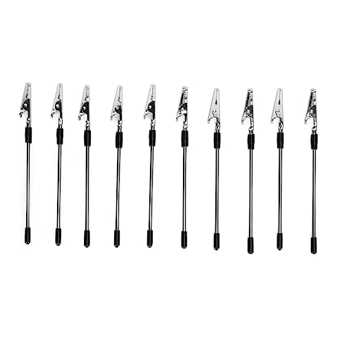 Tisch karten clips Halter Stabil verhindern Slip Metall Clip Stand Foto Hochzeit Party Schreibtisch Platz halter für Dokumente Organisation, DIY, Dekoration 10 Stück Schwarz Tisch karten clips Halter Stabil verhindern Slip Metall Clip Stand Foto Hochzeit Party Schreibtisch Platz halter für Dokumente Organisation, DIY, Dekoration 10 Stück Schwarz von Yuecoom